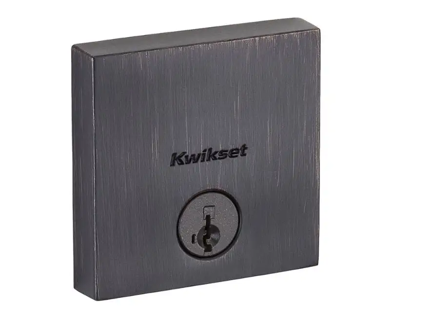 Kwikset 258SQT 11P SMT Downtown Single Cylinder Deadbolt