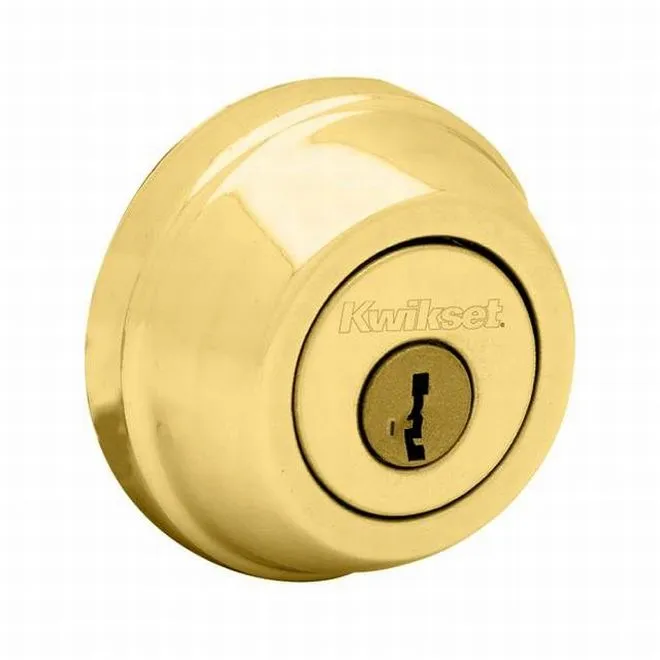 Kwikset 598-3SV1 Single Cylinder SmartKey Deadbolts