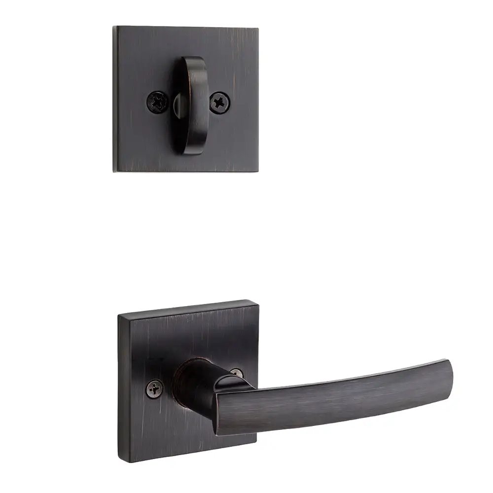 Kwikset 968SYL SQT 11P Sydney Square Interior Dummy Handleset