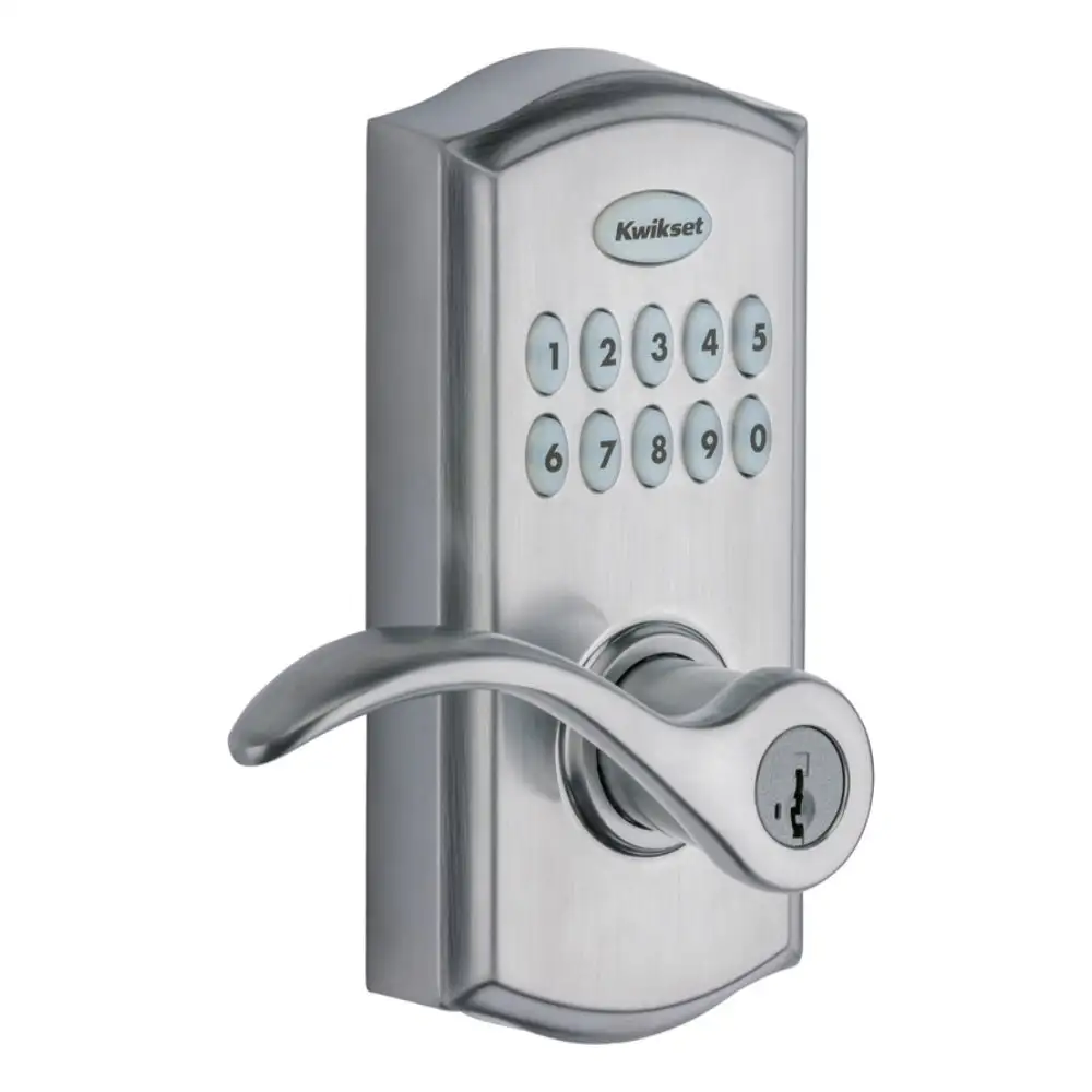 Kwikset 99550-001 SmartCode 955 Electronic Touch Pad Entry Lever