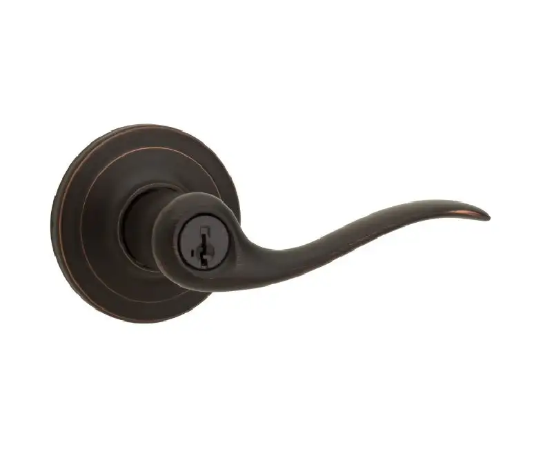 Kwikset 740TNL-11PSR Tustin Entry Door Lever