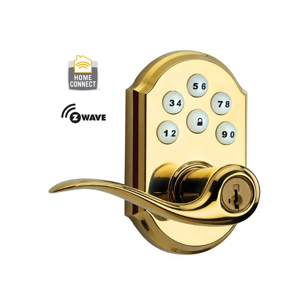 Kwikset 912TNL TRL ZW L03 SMT Z-Wave SmartCode Electronic Tustin Door Lever