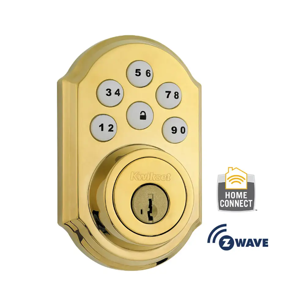 Kwikset 910TRL ZW L03 SMT Z-Wave SmartCode Electronic Deadbolt