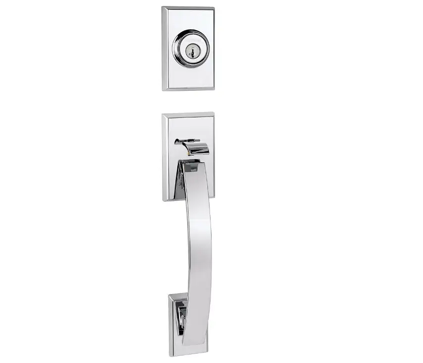 Kwikset 801TVH 26 SMT LIP Tavaris Handleset Double Cylinder Deadbolt