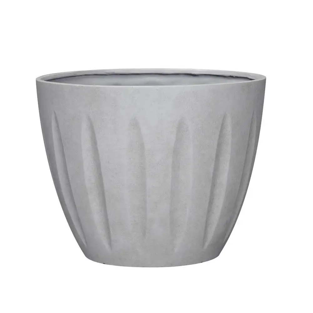 L&G Solutions PVI8016TWI Spritzer Round Planter