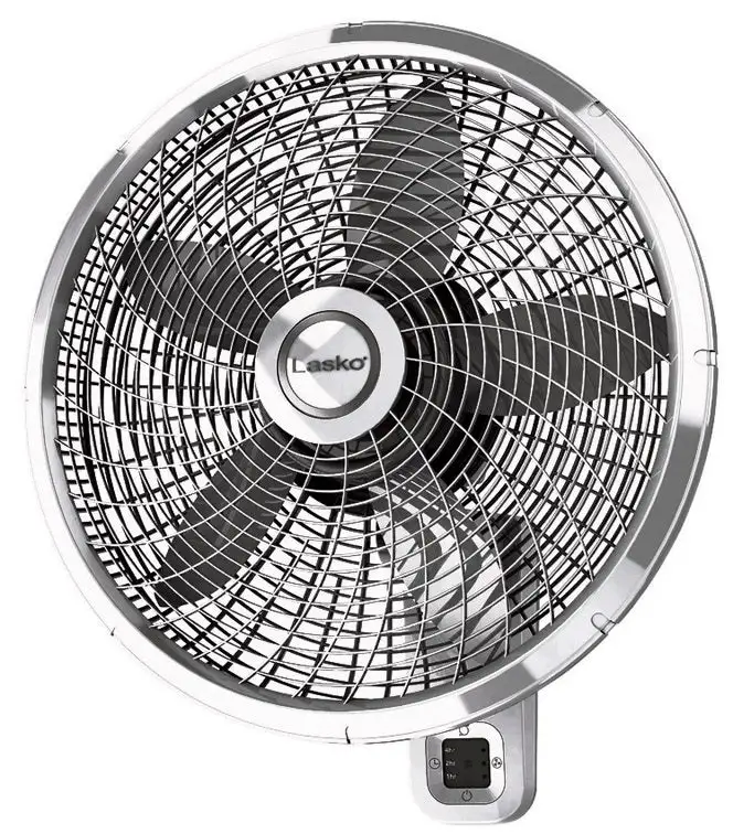 Lasko M18950 Oscillating Wall Mount Fan