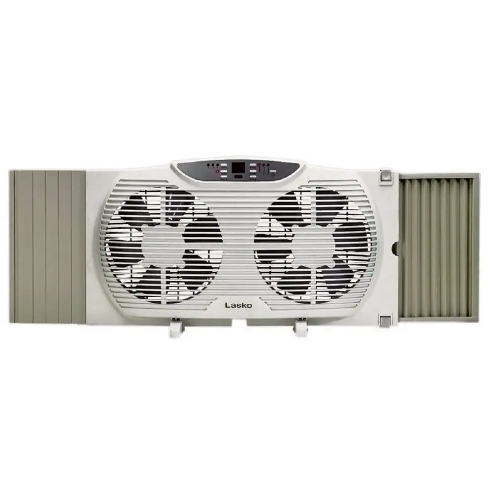 Lasko W09550 Electronically Reversible Twin Window Fan