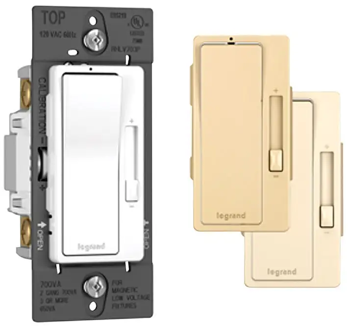 Legrand RHLV703PTC Radiant Slide Dimmer Switch