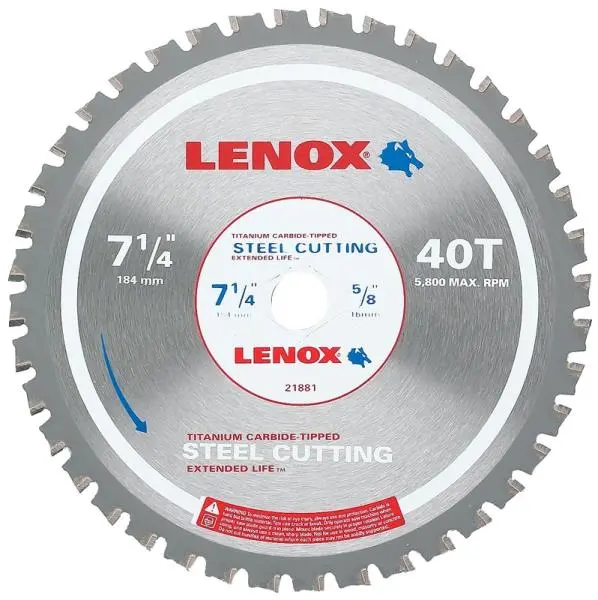 Lenox 21881ST714040CT 40 Teeth Circular Saw Blade