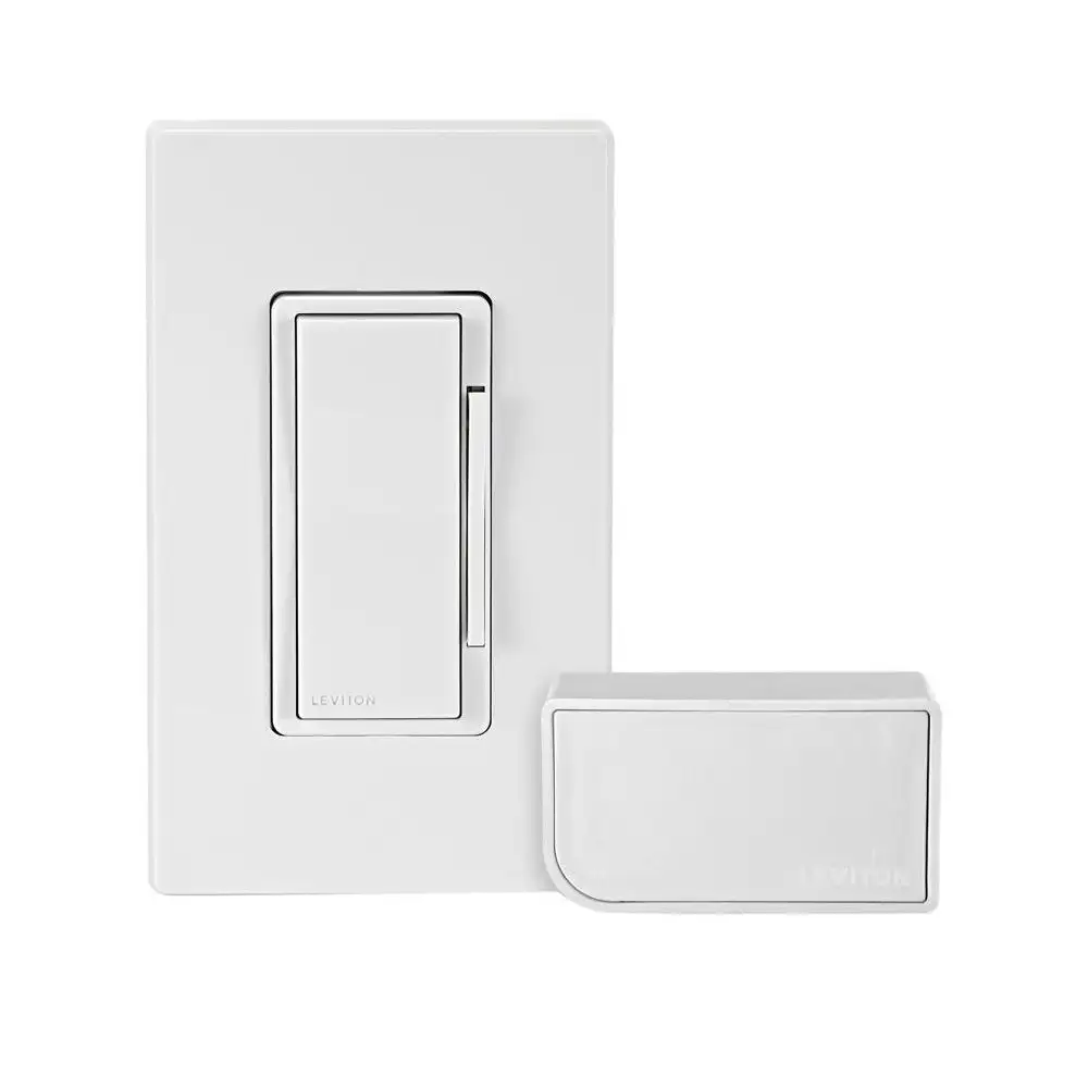 Leviton DNKIT-1RW Decora Dimmer Switch With Remote Control & Smart Bridge