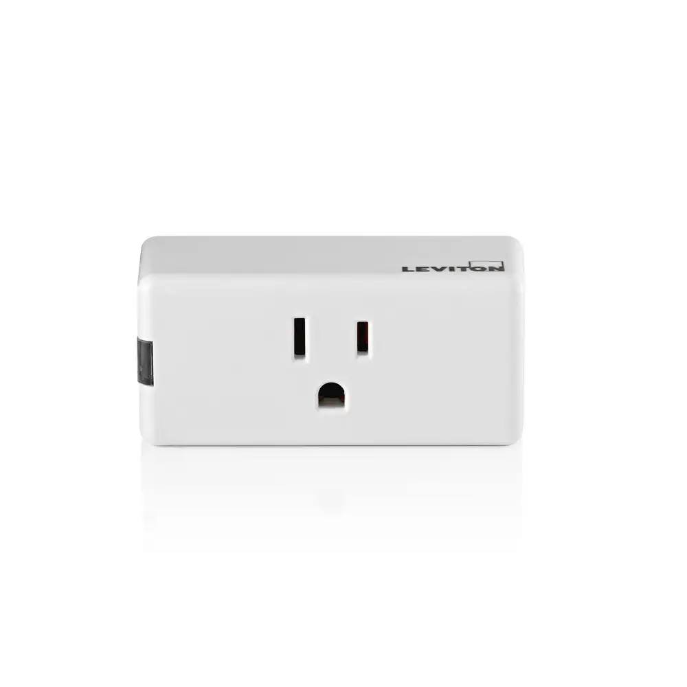 Leviton D215P-1RW Decora Smart Grounded Wi-Fi Mini Plug-In