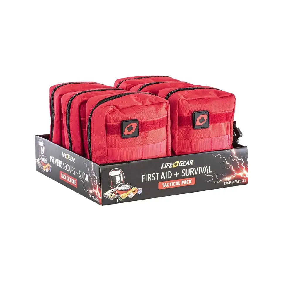 Life+Gear 41-3806/3907 First Aid and Survival Tactical Pack