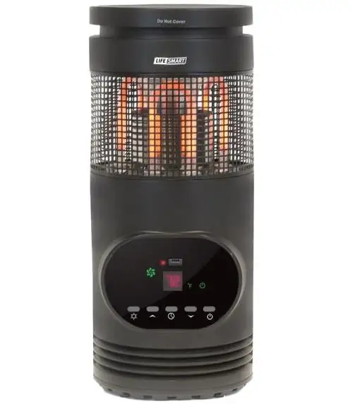 Lifesmart HT1167 Infrared Space Heater With USB port