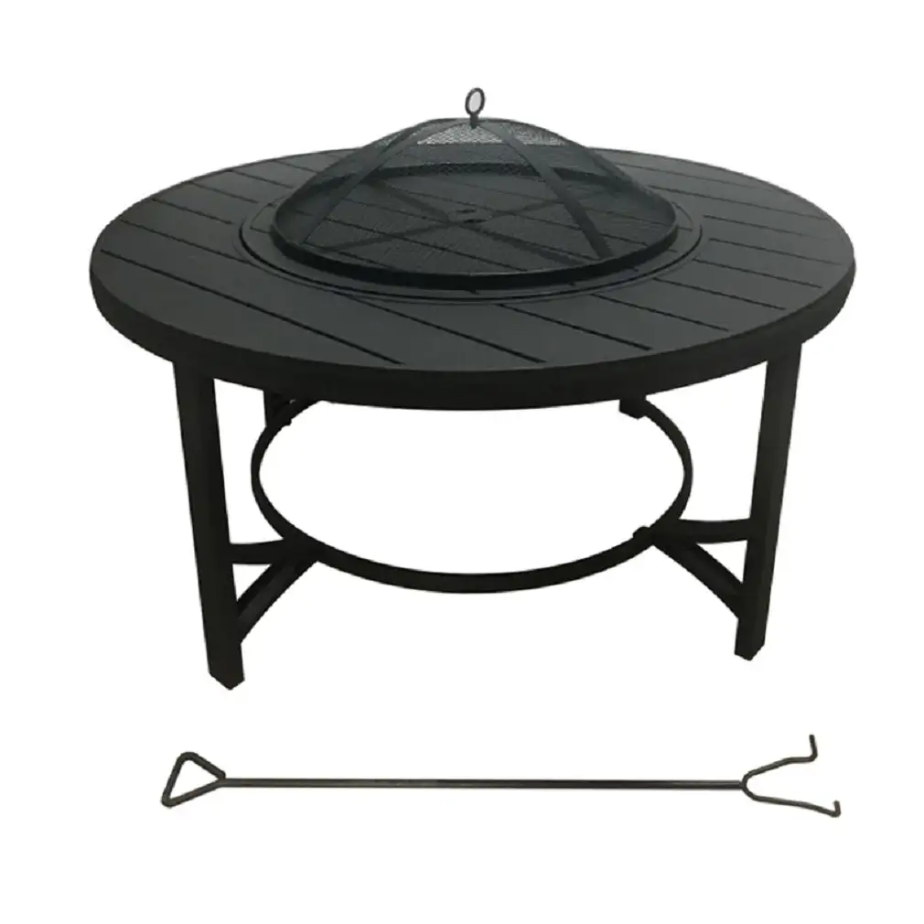 Living Accenets SRFP11953B Wood Fire Table