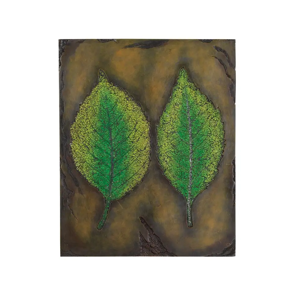 Living Accents DE2223E Elm Leaf Wall Decoration