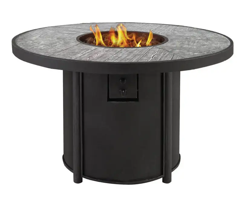 Living Accents SRGF21626L Square Propane Fire Pit