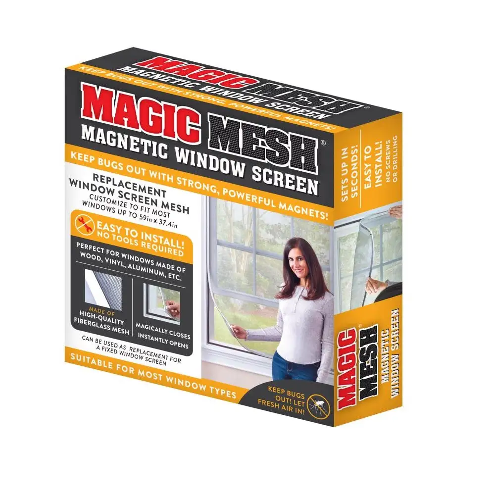 Magic Mesh MM601106 Magnetic Replacement Window Screen