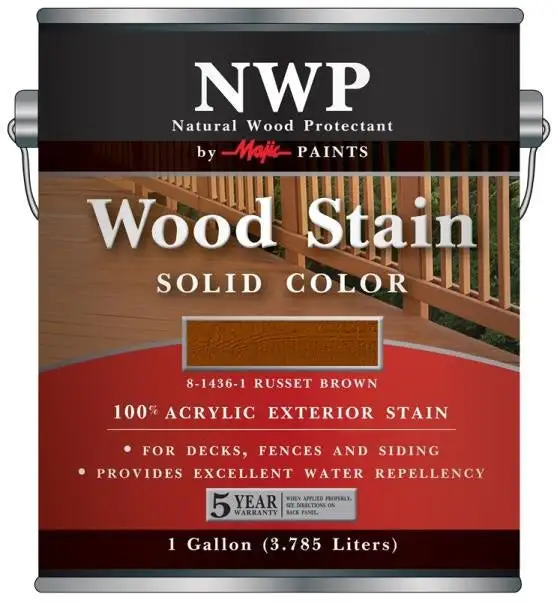 Majic 8-1436-1 Solid Color Exterior Wood Stain