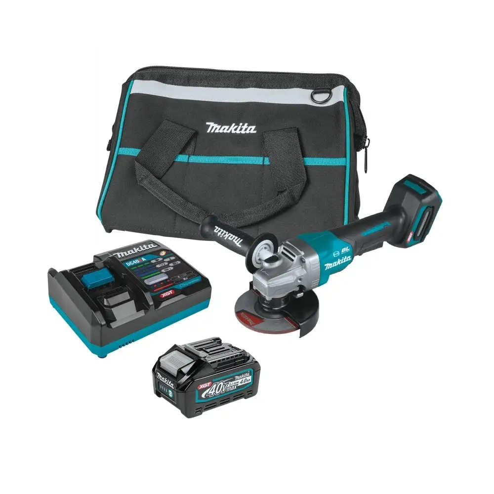 Makita GAG03M1 XGT Paddle Switch Angle Grinder Kit