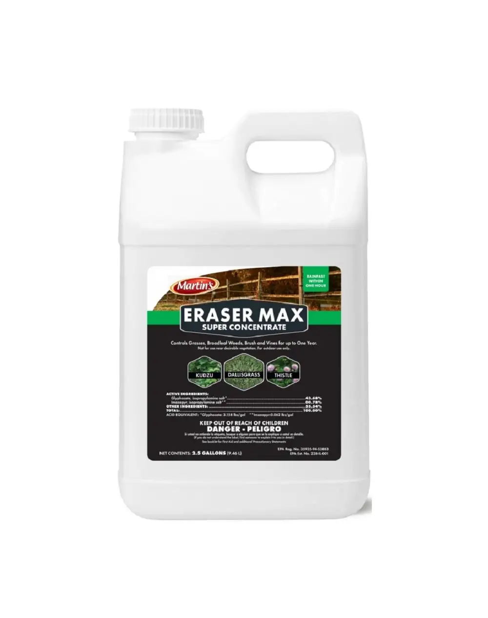 Martin's 82002490 Eraser Max Super Concentrate Herbicide