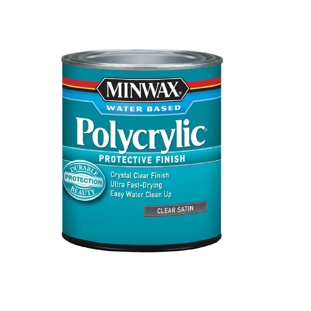 Minwax 63333 Water-Based Satin Clear Polycrylic