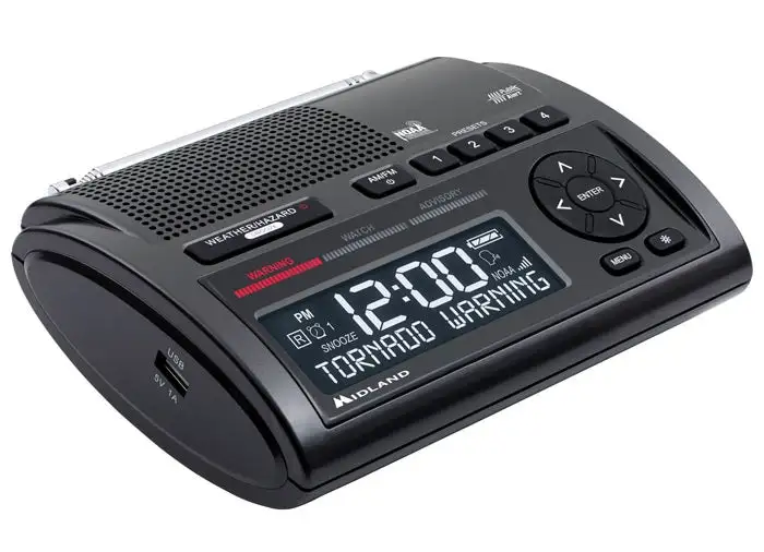 Midland WR400 Deluxe Digital Weather Alert Radio