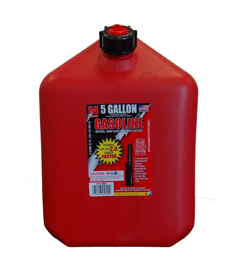 Midwest Can 5810 Metal Jerry Gas Can