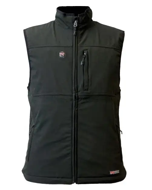 Mobile Warming MWJ13M01-MD-BLK Men Vinson Heated Vest