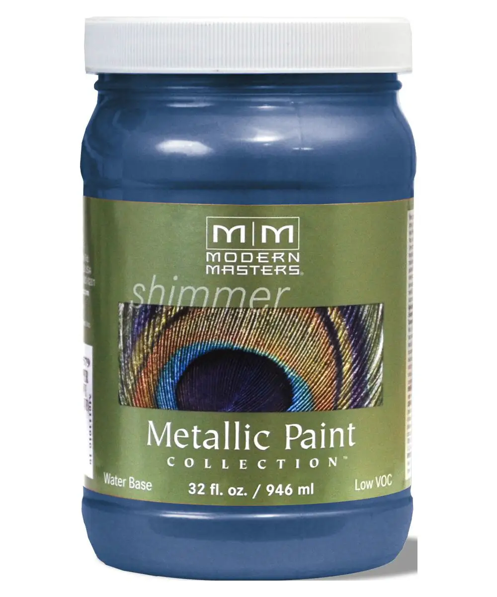 Modern Masters ME65532 Protective Enamel Sapphire Metallic Paint