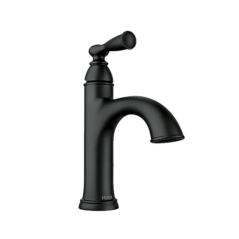 Moen 84945BL Banbury Single Handle High Arc Bathroom Faucet