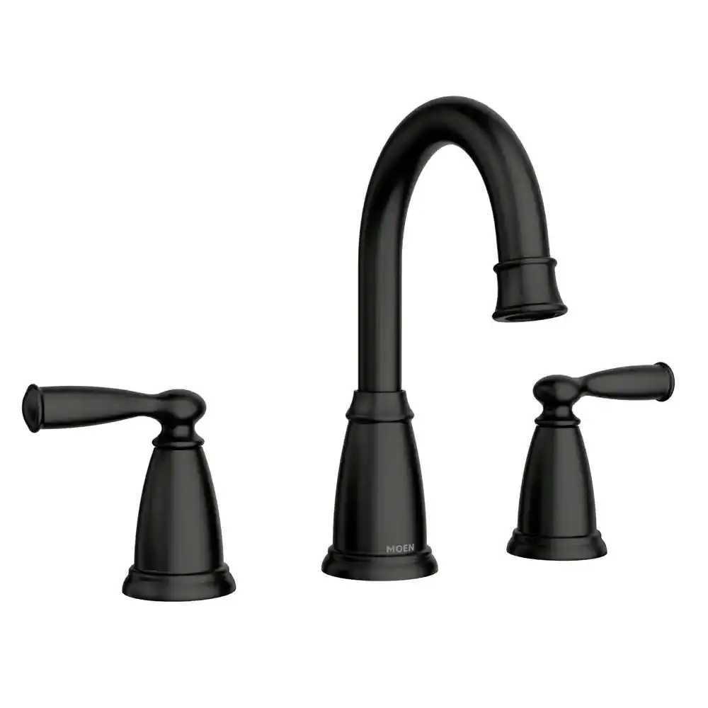 Moen 84947BL Banbury Two Handle High Arc Bathroom Faucet