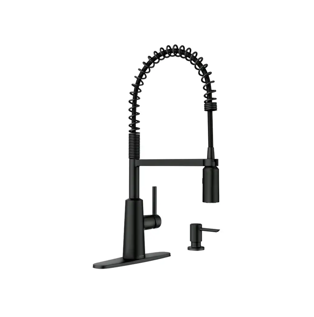 Moen 87897BL Nori One Handle Pulldown Kitchen Faucet