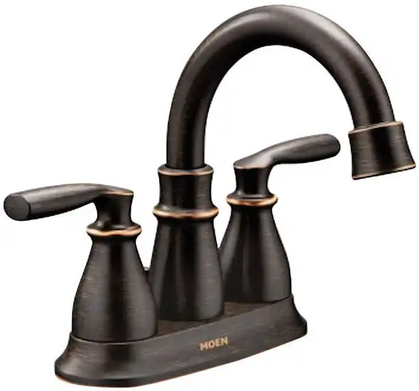 Moen 84537BRB Hilliard Two Handle Lavatory Faucet