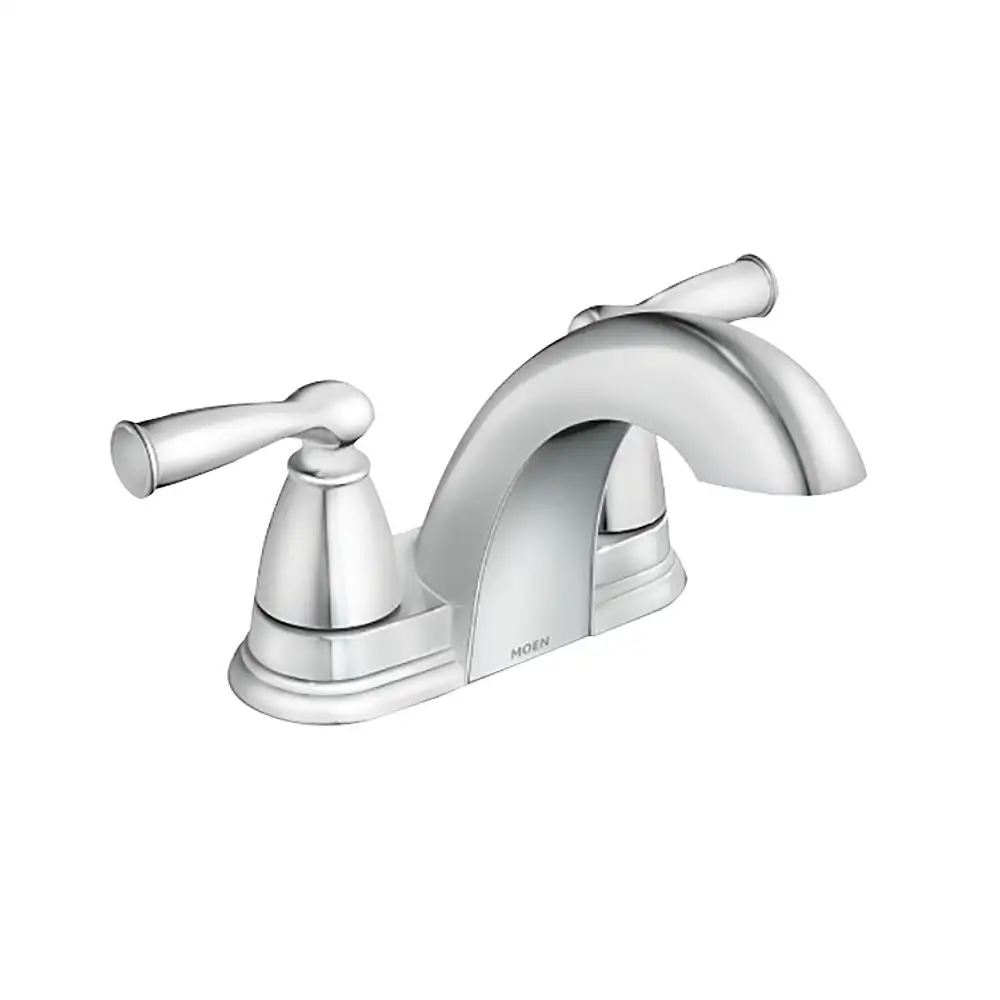 Moen 84942 Banbury Two Handle Low Arc Bathroom Faucet