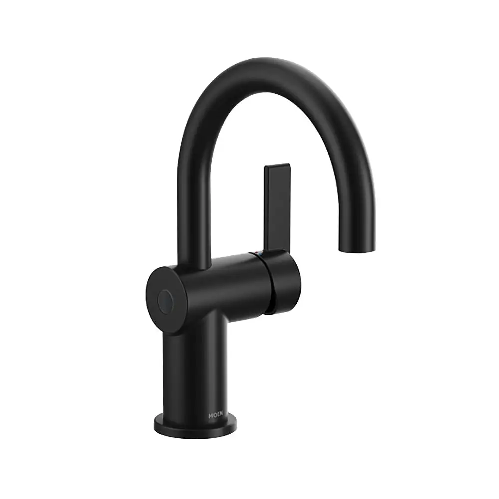 Moen 6221EWBL Cia One-Handle Lavatory Bathroom Faucet