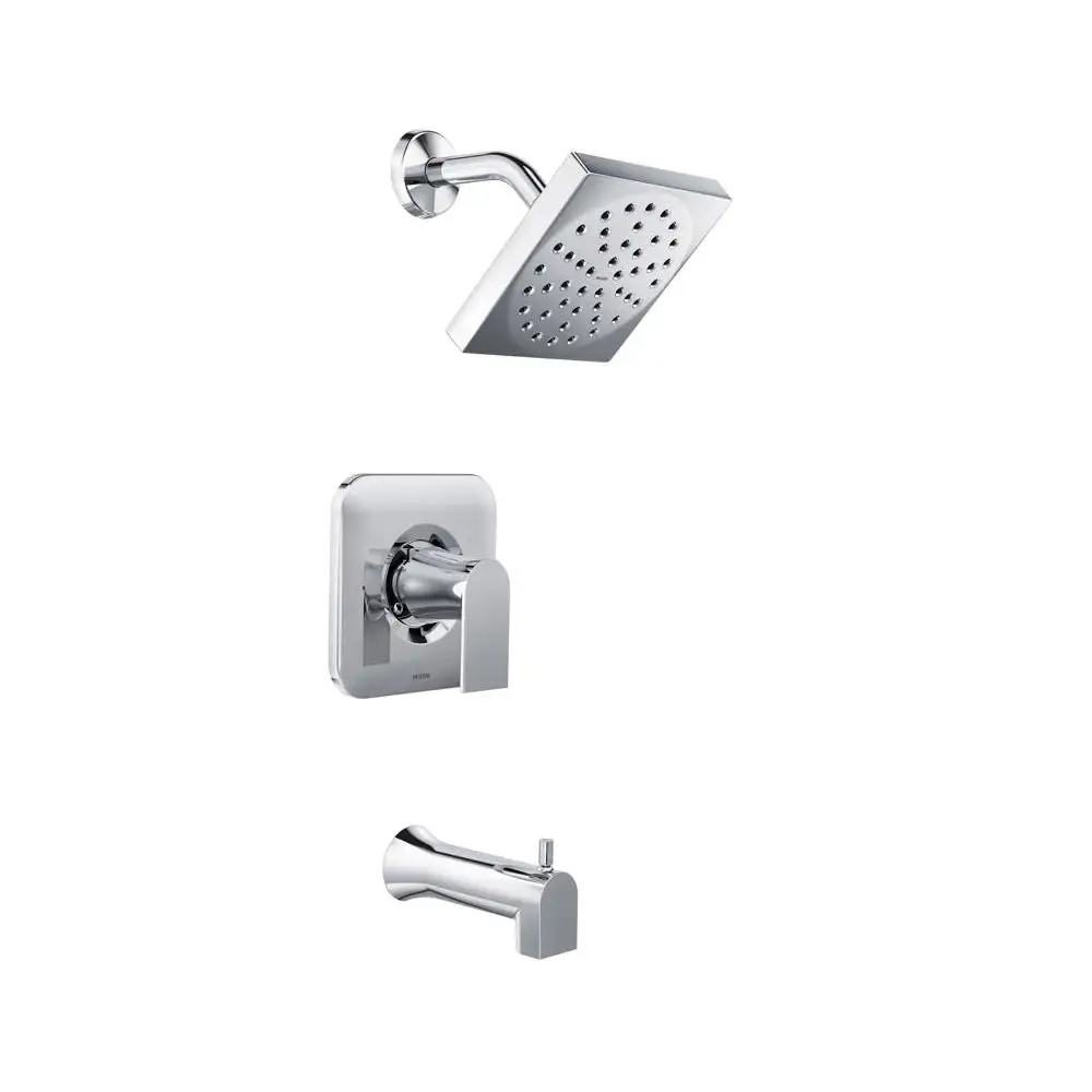 Moen 82760 Genta 1-Handle Chrome Tub and Shower Faucet