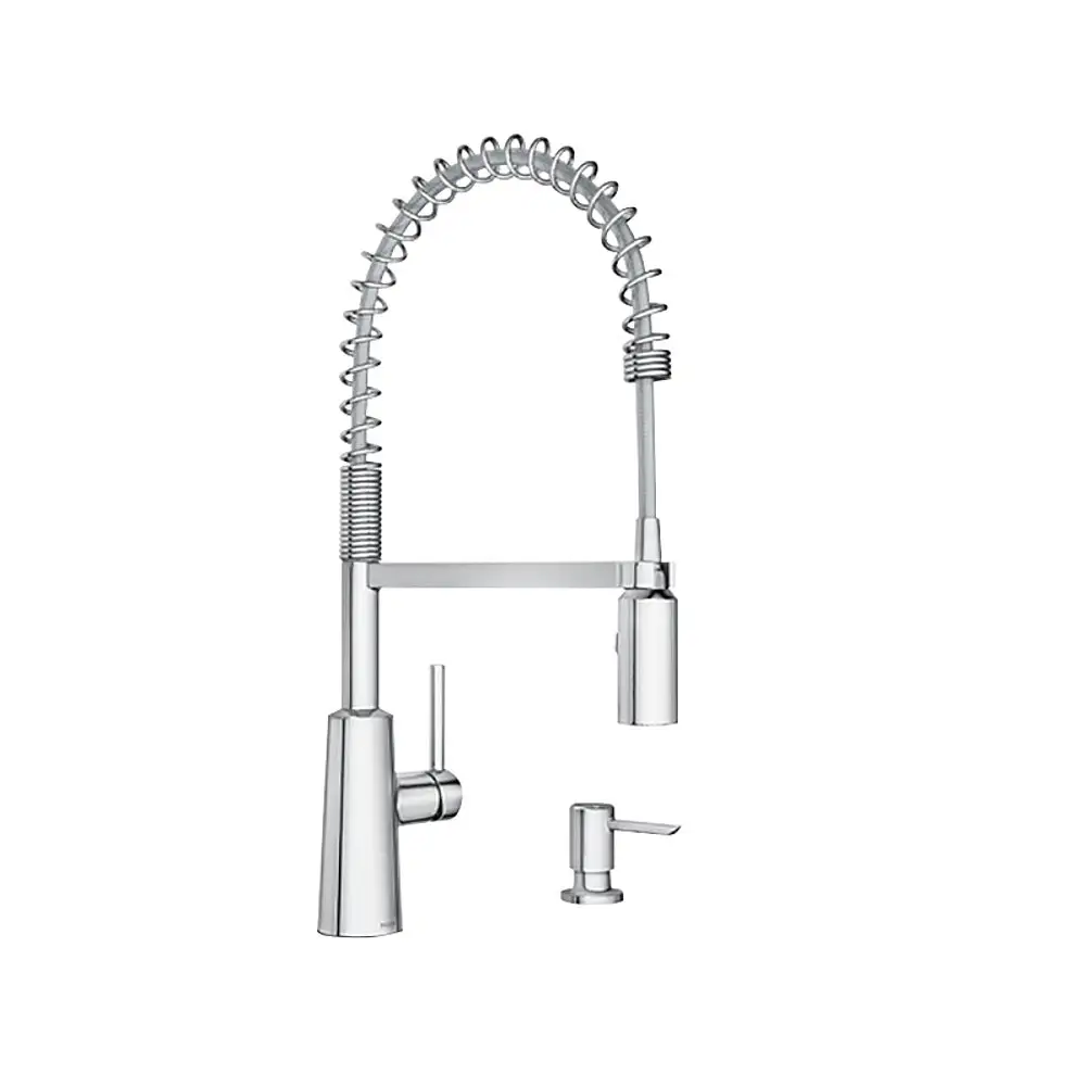 Moen 87897 Nori Pre-Rinse Spring Pulldown Kitchen Faucet