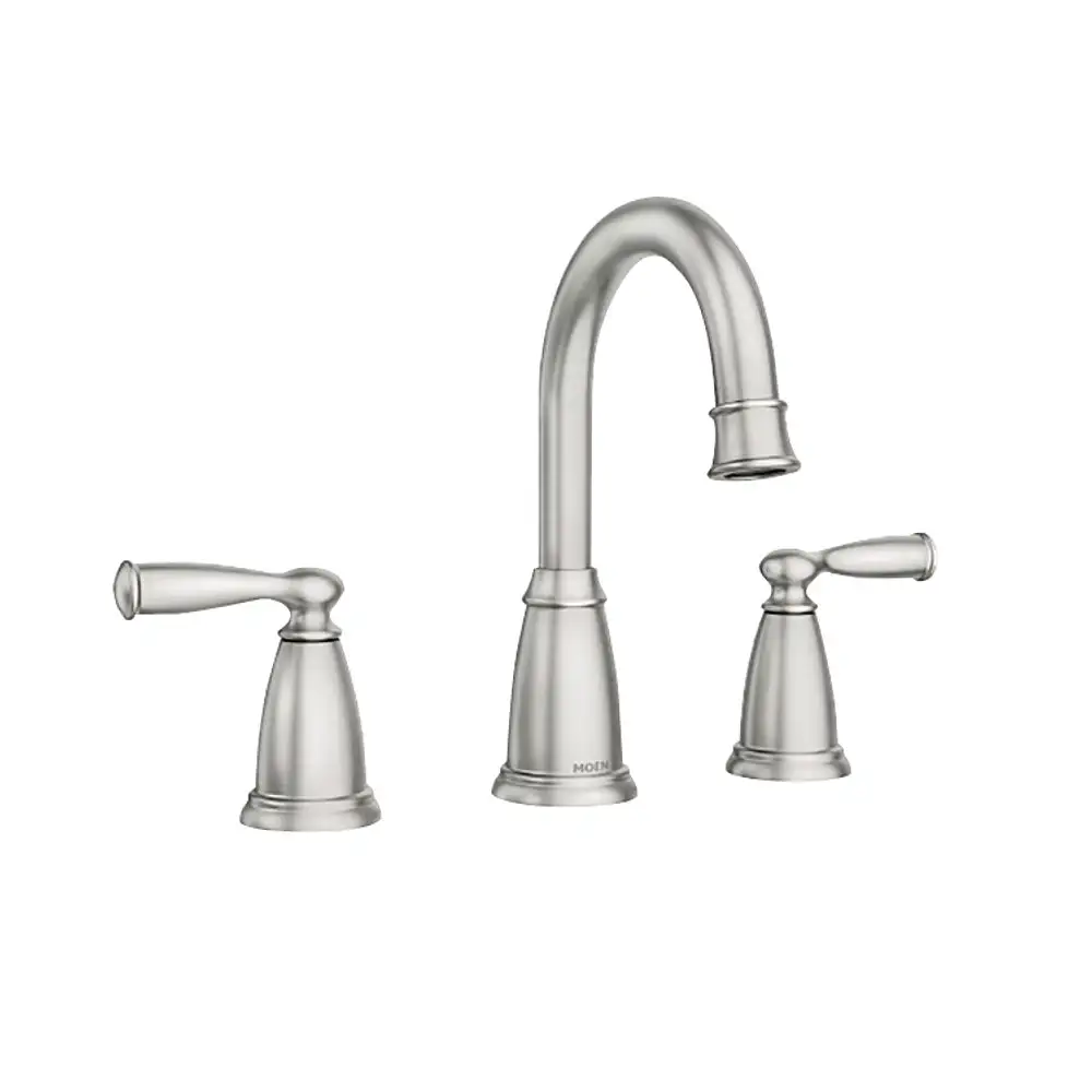 Moen 84947SRN Banbury Two-Handle Bathroom Sink Faucet