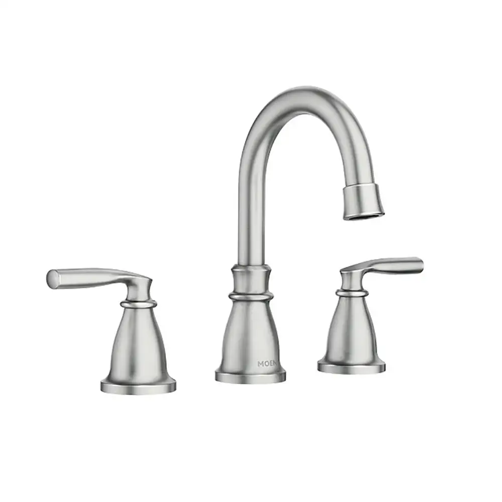 Moen 84539SRN Hilliard Two-Handle High Arc Bathroom Faucet