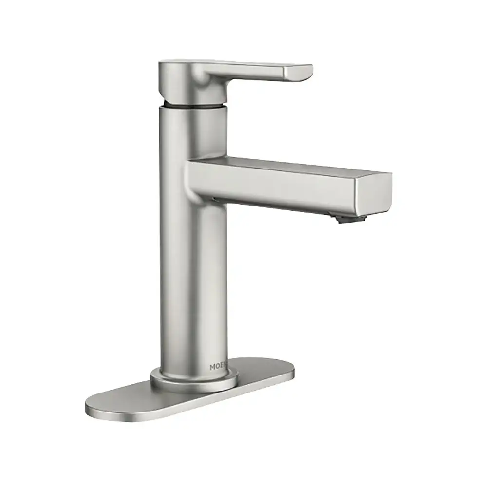 Moen 84627SRN Rinza One-Handle Lavatory Bathroom Faucet