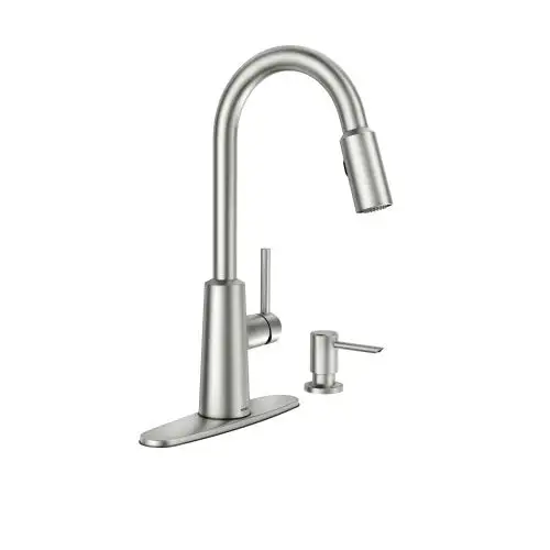 Moen 87066SRS Nori One Handle Pulldown Kitchen Faucet