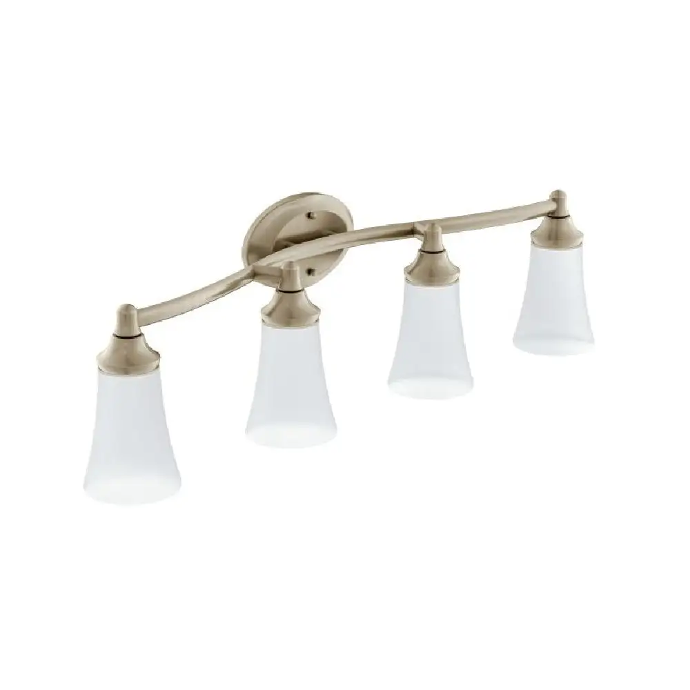 Moen YB2864BN Eva Quadruple Globe Bathroom Vanity Light