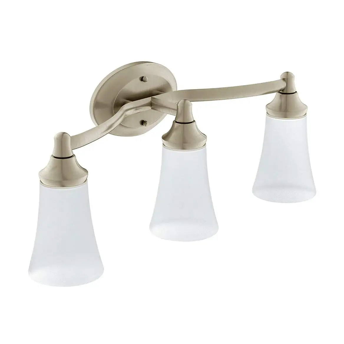 Moen YB2863BN Eva Triple Globe Bathroom Vanity Light