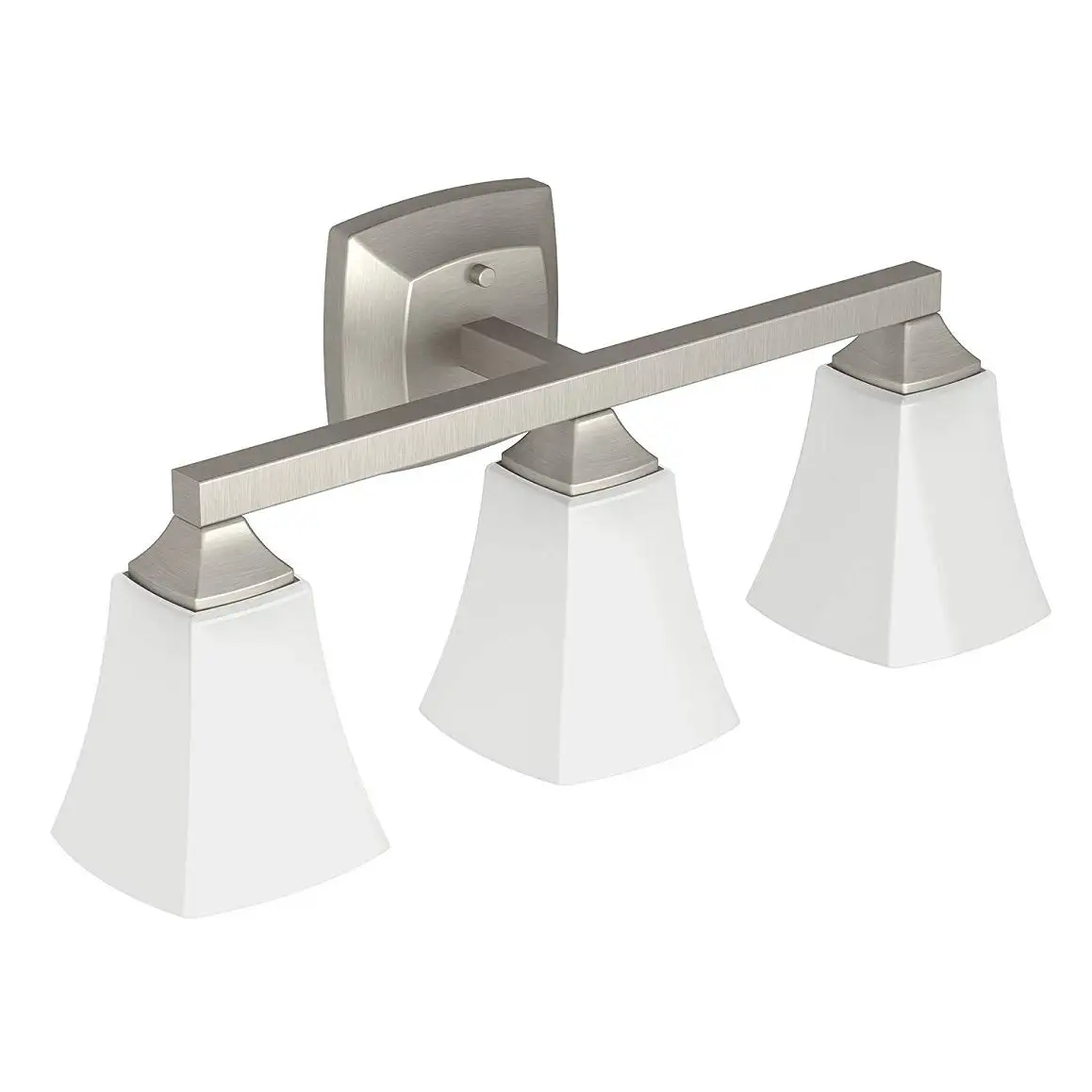 Moen YB5163BN Voss Triple Globe Bathroom Vanity Light