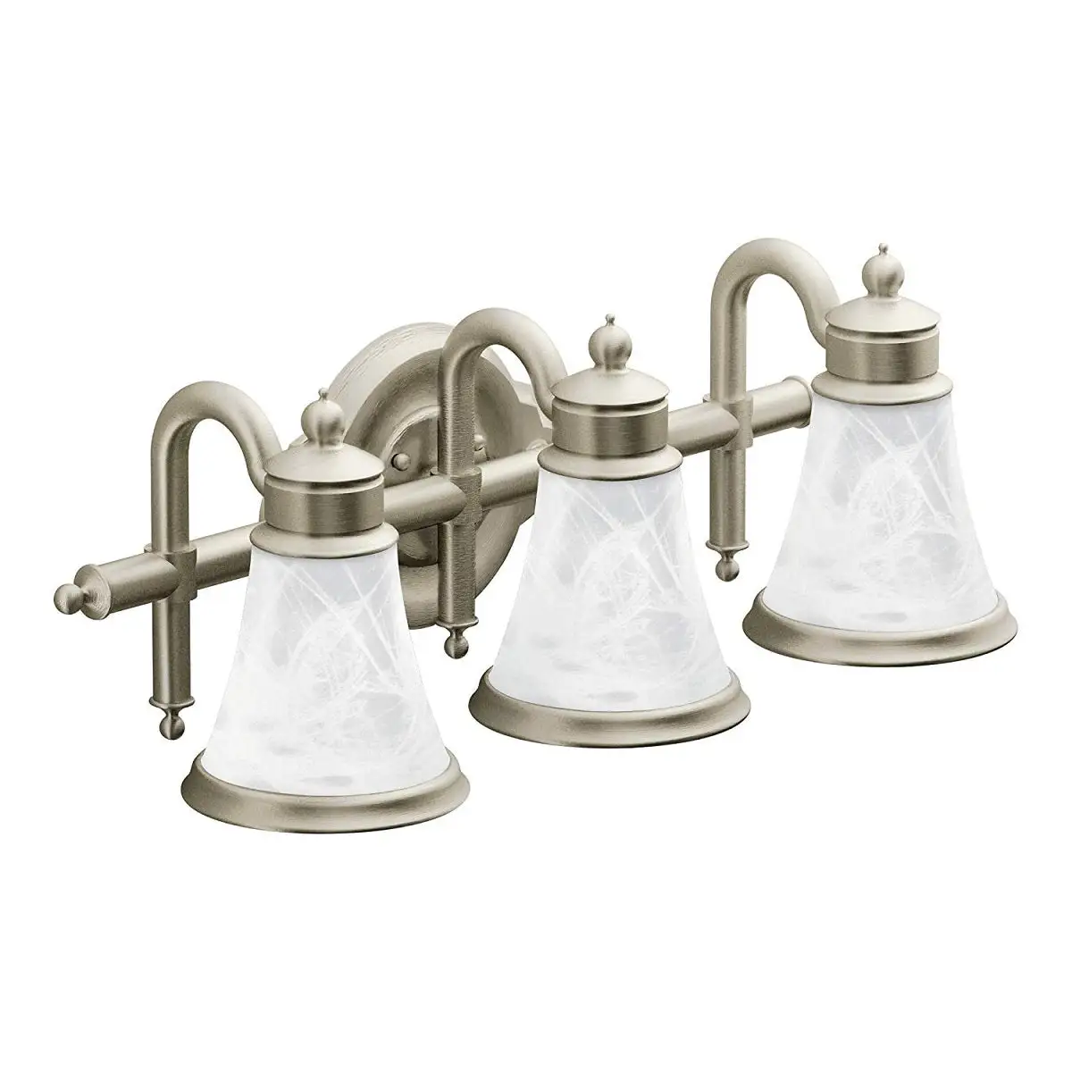 Moen YB9863BN Waterhill Triple Bathroom Vanity Light