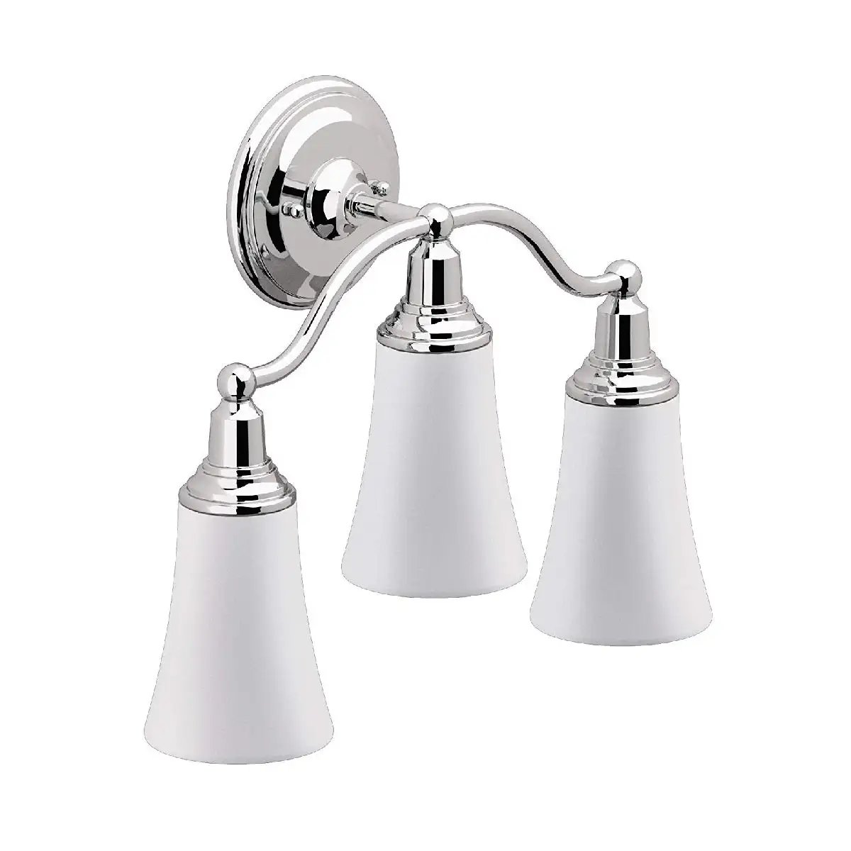 Moen YB8263CH Rothbury Triple Bathroom Vanity Light