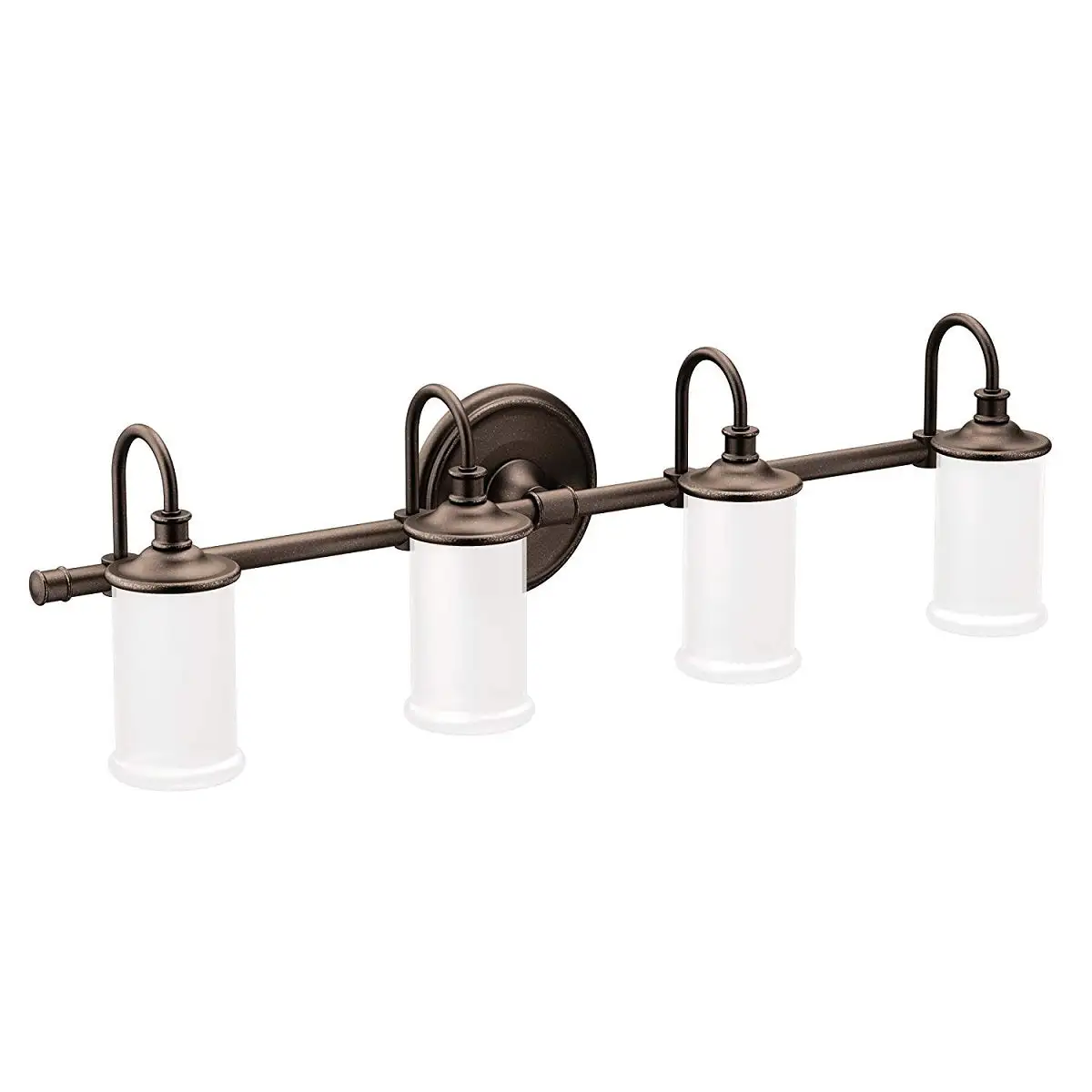 Moen YB6464ORB Belfield Quadruple Bathroom Vanity Light