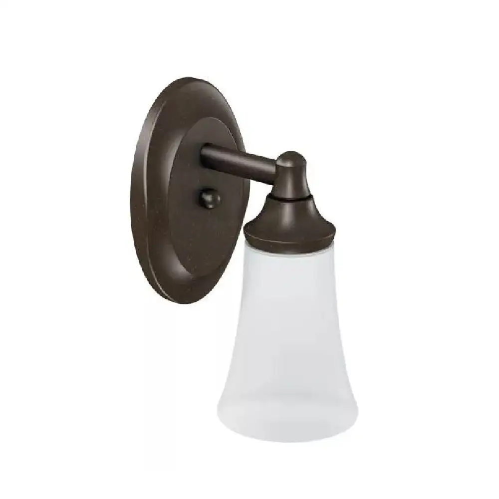 Moen YB2861ORB Eva Single Globe Bathroom Vanity Light