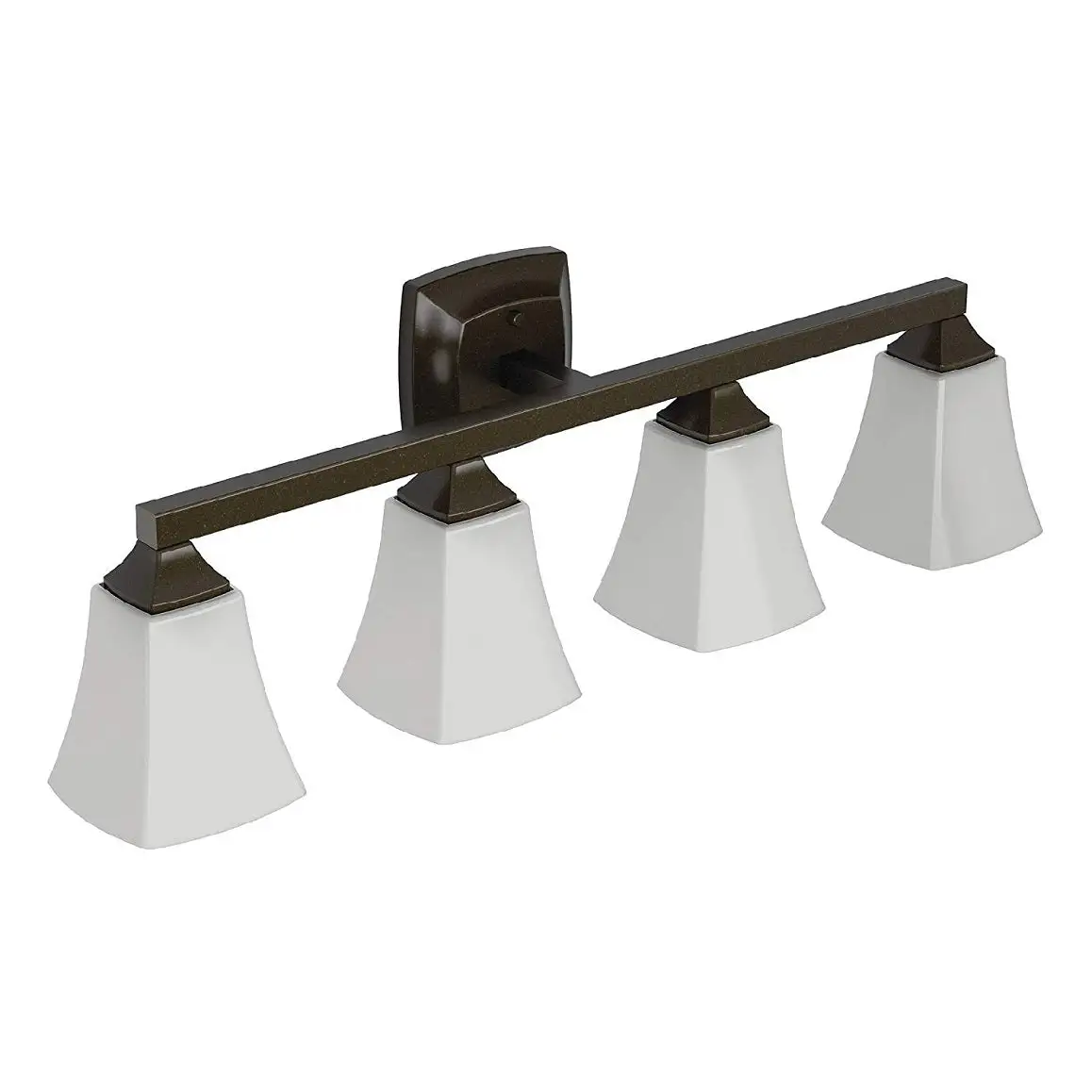 Moen YB5164ORB Voss Triple Quadruple Bathroom Vanity Light