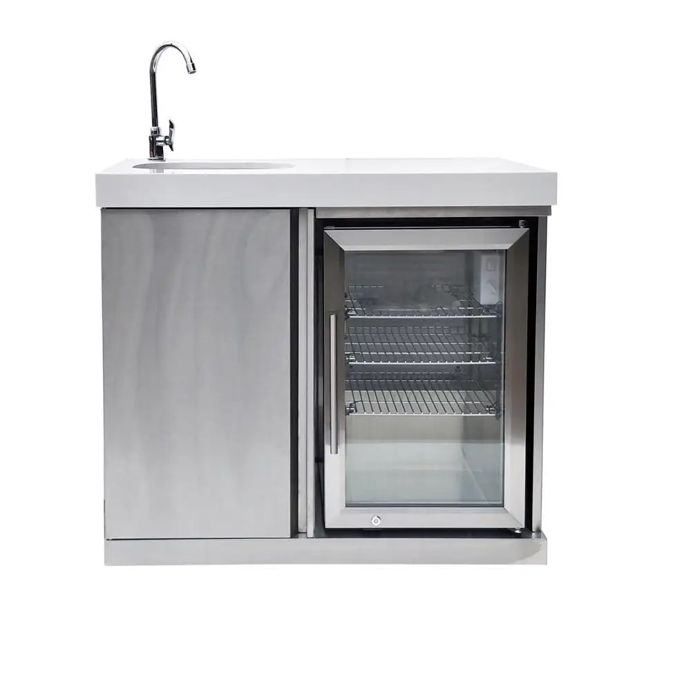 Mont Alpi MASF Outdoor Sink & Fridge